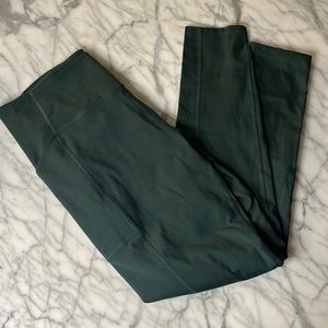 GIRLFRIEND COLLECTIVE green leggings with pockets Xl 10 12